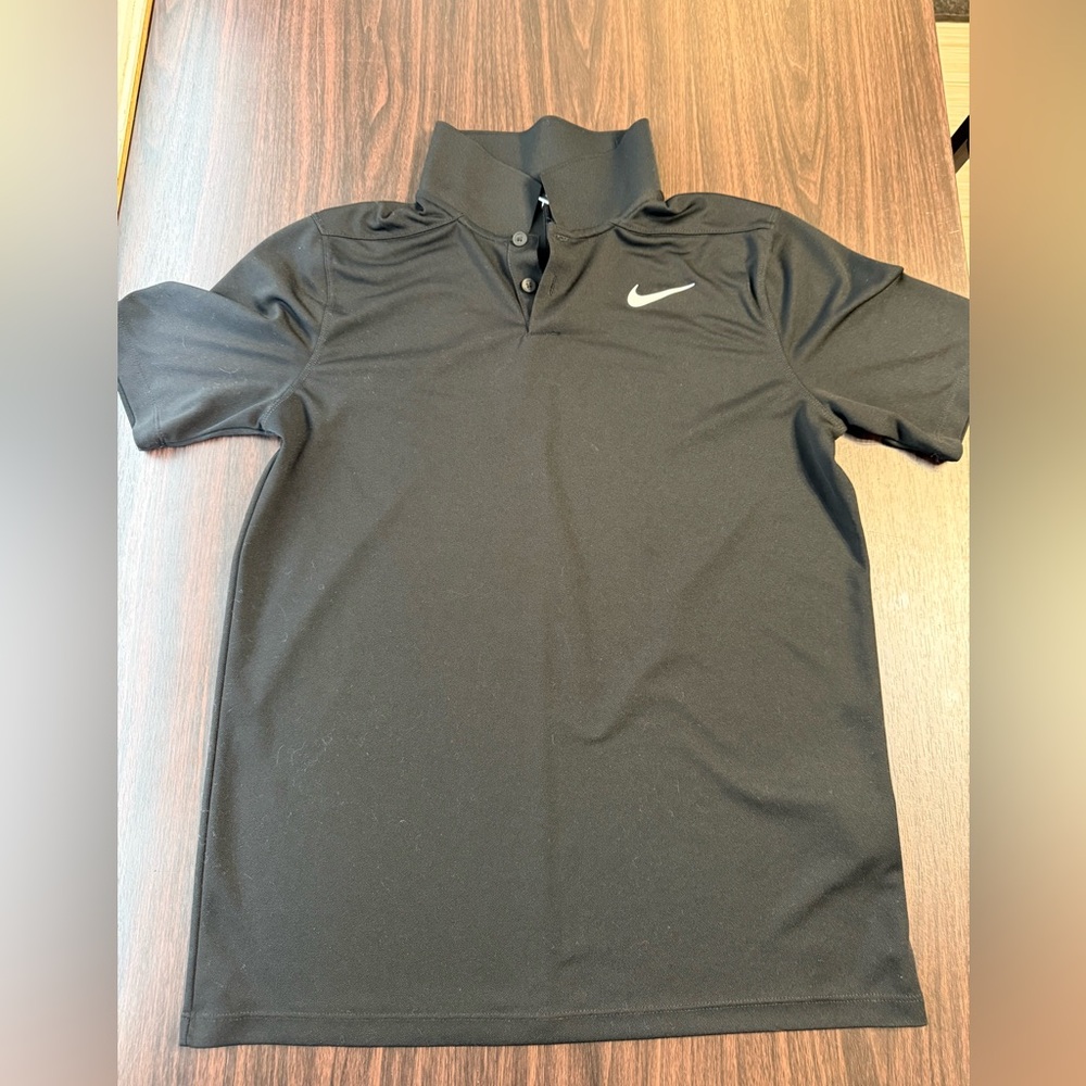 Nike Kids Polo Shirt in Black